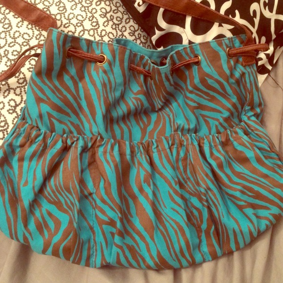 Zebra school bag