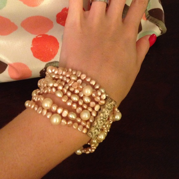 Light pink beaded bracelet!