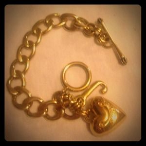 Juicy Couture bracelet gold with juicy bangle