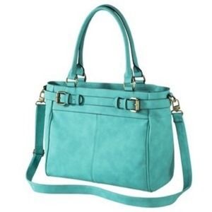 Merona Tote in Turquoise