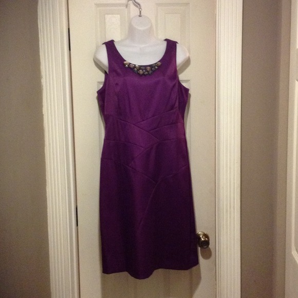 Plum dress