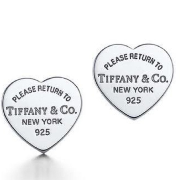 ❤️Tiffany & Co heart shape earrings ❤️😍🔥🔥🔥