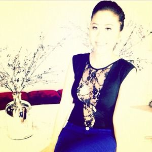 Sexy black deep V bod suit