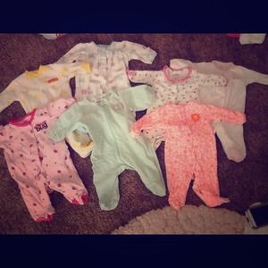 7 newborn onesies for baby girl