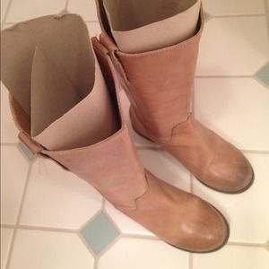 MIA Tan riding boots size 6.5