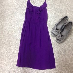 Purple dress