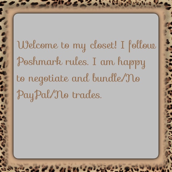 Welcome to my closet!