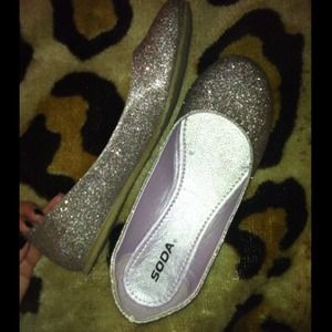 Glitter flats