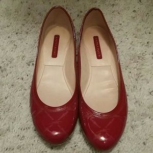 Red Ballet Flats