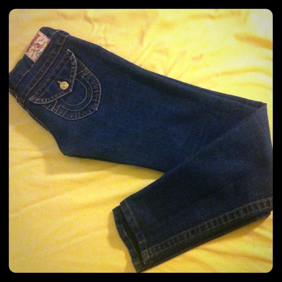 True Religion low rise "Julie" skinny jeans size25