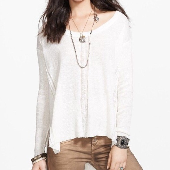 SOLD Free People Lace road sweater