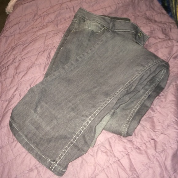Gray jeans