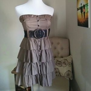 Brown summer dress