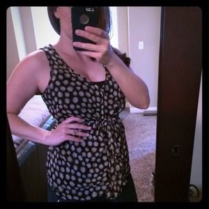 ❎Sold in bundle❎Polka dot MATERNITY tank