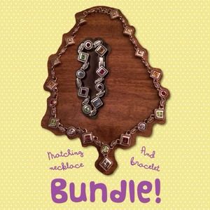 • BUNDLE • Matching necklace and bracelet!