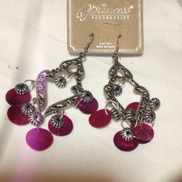 Princess jingle earrings