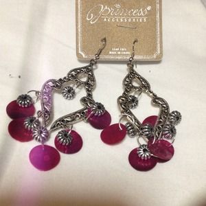 Princess jingle earrings