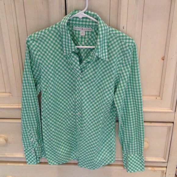 QUILTED TOMMY KELLY GREEN PULLOVER - XL main image 1