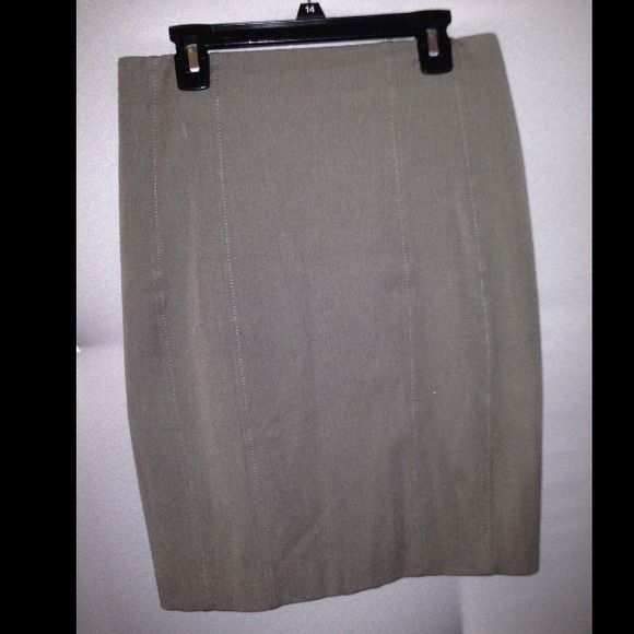 High Waisted Pencil Skirt