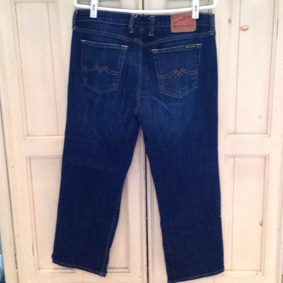 Lucky brand cropped jeans, size 12/31