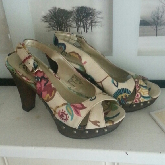 Flower print canvas Shoes - Picture 2 of 2
