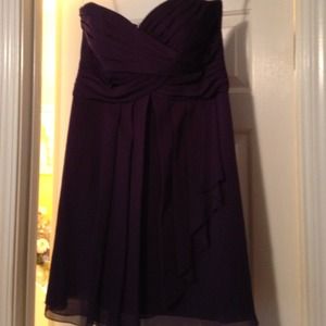 Brides maid dress. Lapis color.