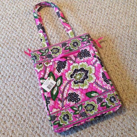 NWT Very Bradley Laptop Travel Tote