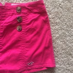Hollister co hot pink hot pants!