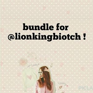 Bundle for @lionkingbiotch