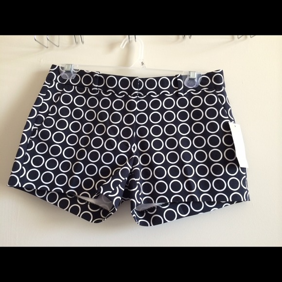 Michael Kors navy and white shorts