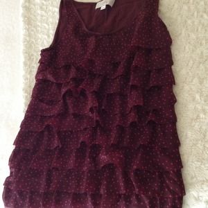 Chiffon ruffles and black jacket bundle 🎀