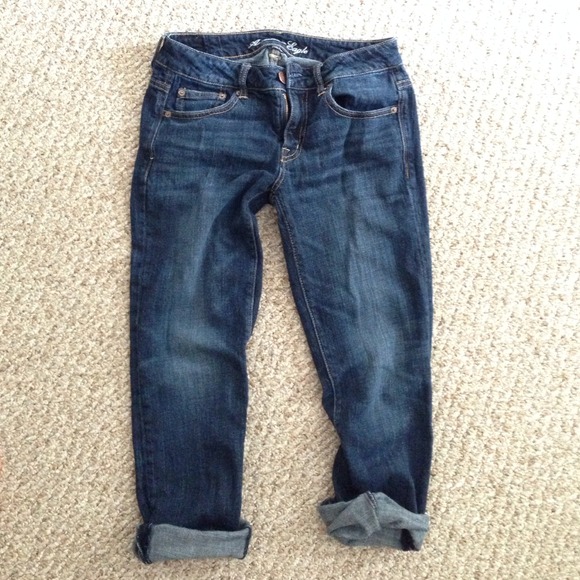 American eagle boyfriend crop jeans 4