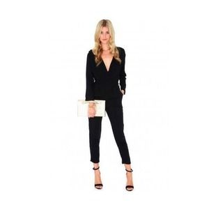 Black MissGuided Romper