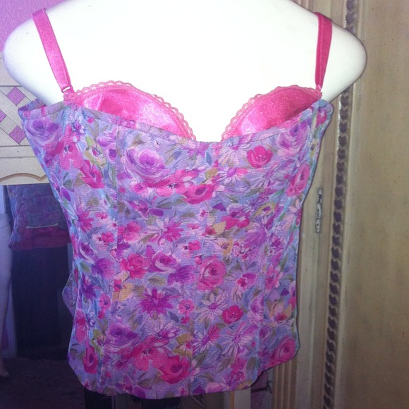 Victoria Secrets HOT PINK CORSET!