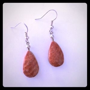 Peruvian Spondylus & Silver 925 Earrings