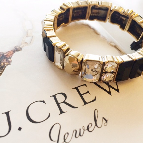 ❌SOLD in Bundle J. Crew Black Collage Bracelet.