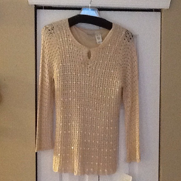 Crochet beaded tunic