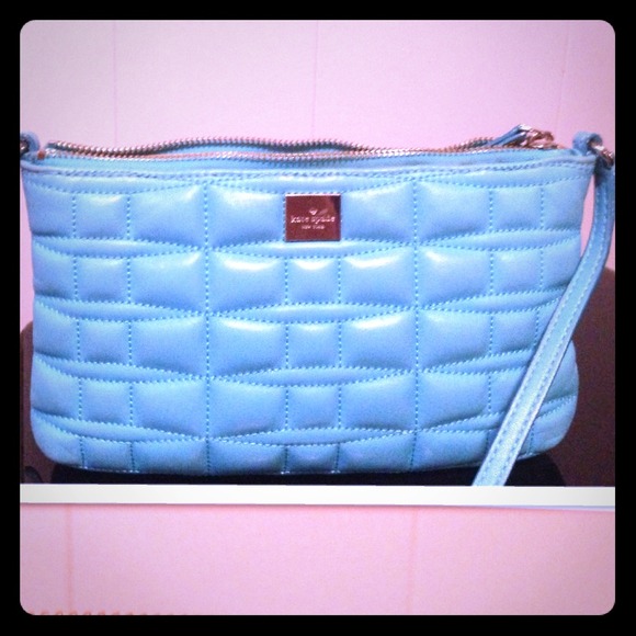 Teal blue Kate Spade cross body