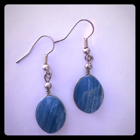 Semi Precious Peruvian Cusco Stone Earrings