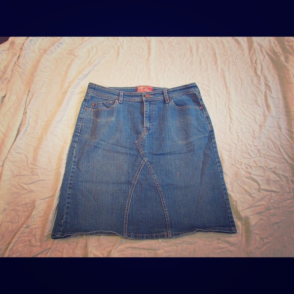 Jean skirt