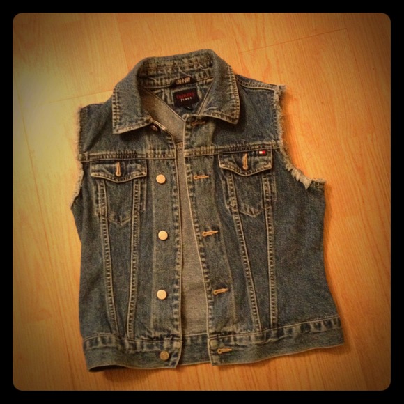 Denim Tommy Hilfiger Vest!