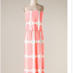 Geo print maxi