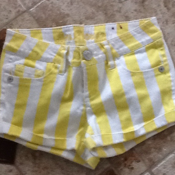 WallFlower yellow short **SOLD***