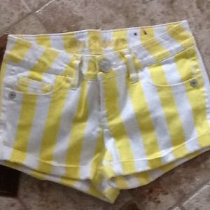 WallFlower yellow short **SOLD***