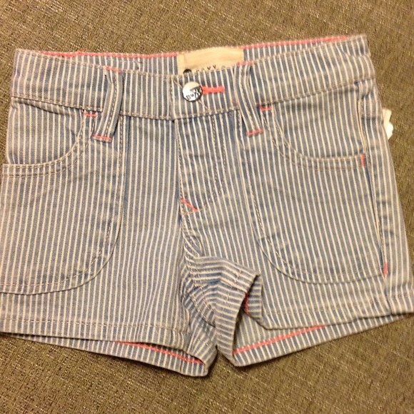 Roxy toddler denim shorts
