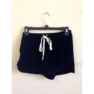 Brandy Melville Velvet Shorts