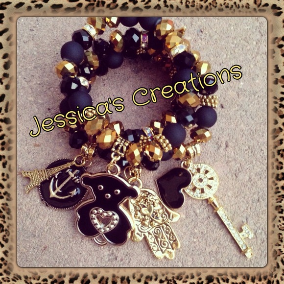 Handmade charm bracelets