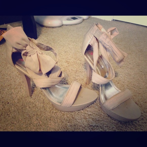 Ivory stilettos