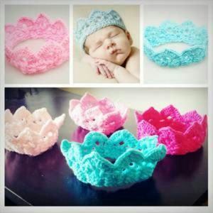 Crochet Baby Crown