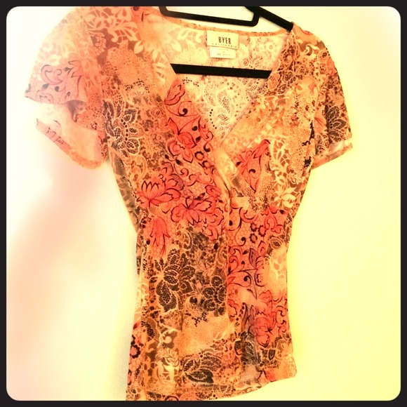 Flutter sleeved shirt